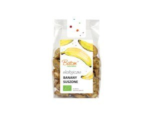 Banany suszone krążki 125g