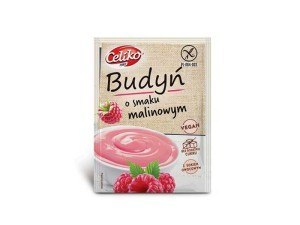 Budyń bezglutenowy o smaku malinowym 40g