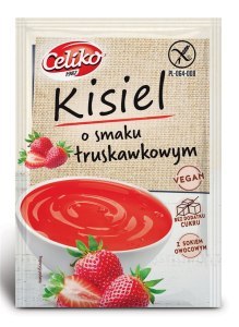 Kisiel bezglutenowy o smaku truskawkowym BIO 30g