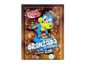 Oranżada musująca w proszku o smaku coli, bezglutenowa 17g