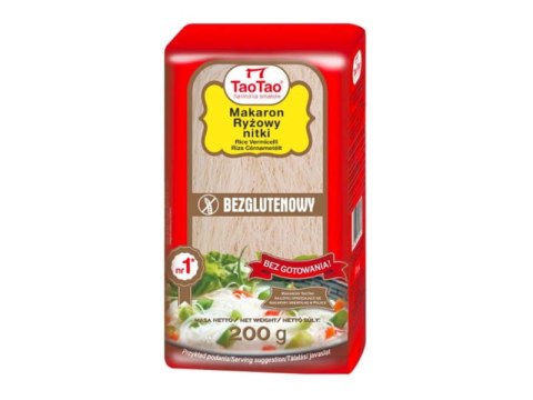 Makaron ryżowy nitki 200g