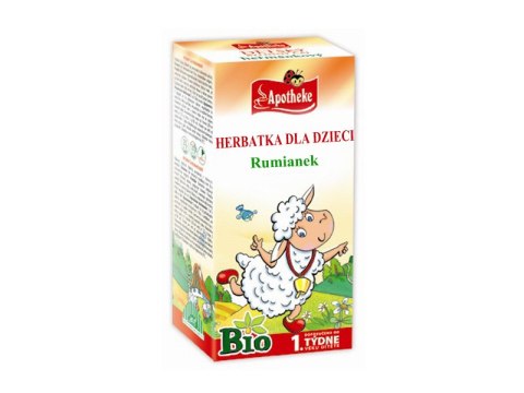 Herbatka dla dzieci - rumiankowa po 4 miesiącu BIO (20x1g) 20g