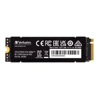 Dysk SSD Verbatim Vi7000G 4TB M.2 PCIe Gen4 NVME 2280