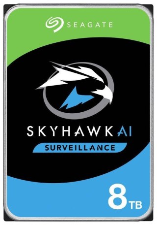 Dysk SEAGATE SkyHawk AI ST8000VE001 8TB 3,5" 7200 256MB SATA III NAS