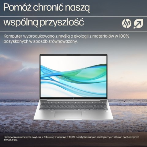 Laptop HP A38DPET#AKD 16 " Intel Core Ultra 5 16 GB / 512 GB srebrny