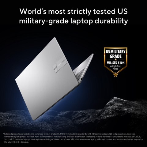 ASUS Vivobook 15 X1504VA-BQ2947 Core 5 120U 15.6"FHD IPS-level Panel 60Hz 250nits AG 16GB DDR4 SSD512 Intel Graphics WLAN+BT Cam