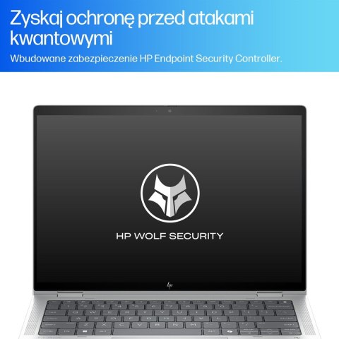 Laptop HP EliteBook X G1i 14 inch Notebook Next Gen AI PC 14 " Intel Core Ultra 7 32 GB / 1024 GB srebrny