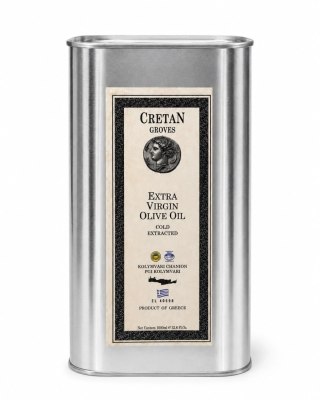 GRECKA OLIWA Z OLIWEK EXTRA VIRGIN KORONEIKI 1L (PUSZKA)