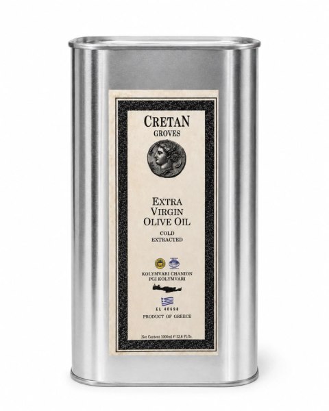 GRECKA OLIWA Z OLIWEK EXTRA VIRGIN KORONEIKI 1L (PUSZKA)