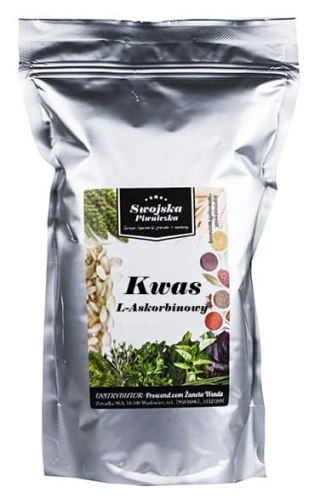 KWAS L-ASKORBINOWY 500G CZDA CZYSTY SWOJSKA PIWNICZKA