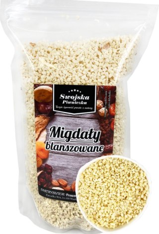MIGDAŁY BLANSZOWANE KOSTKA 1KG SWOJSKA PIWNICZKA